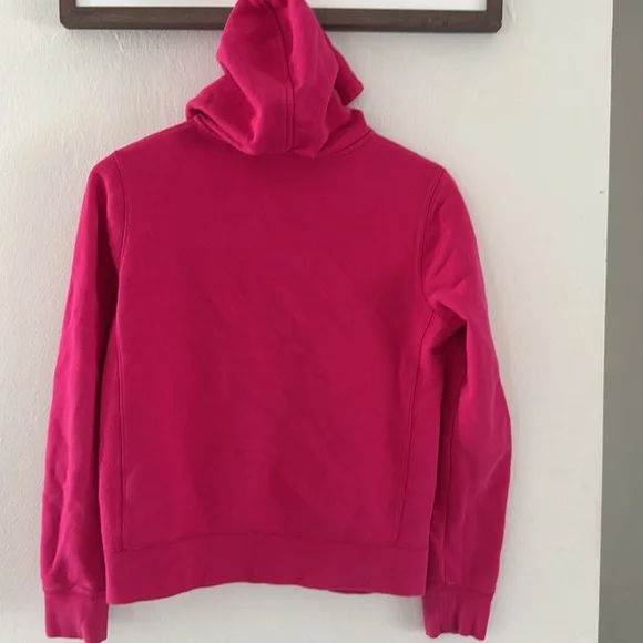 Ralph Lauren Sport Jacket Womens Large Hooded Sweatshirt Full Zip Hoodie Pink - Picture 7 of 8